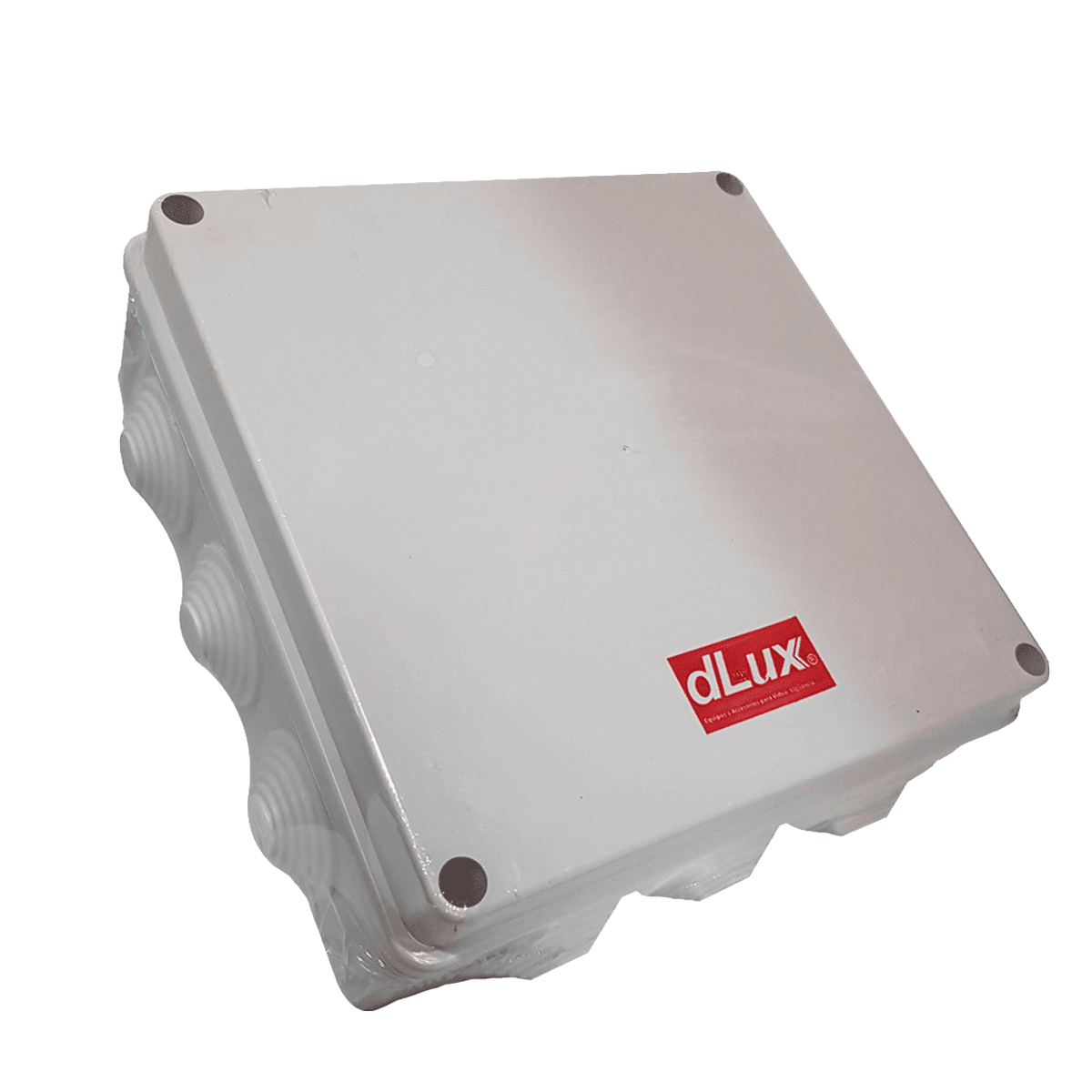 Caja Eléctrica Deluxe DLX20020080C Plexo 200x200x80 IP65 con Conos