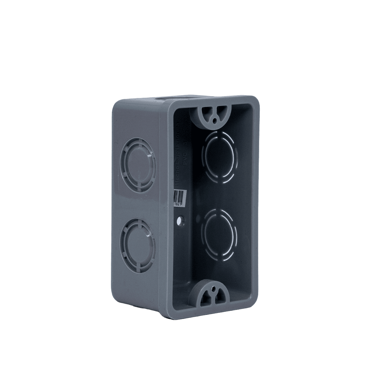 Caja Eléctrica Eleksteel EMT182 Rectangular PVC 1/2 X 3/4