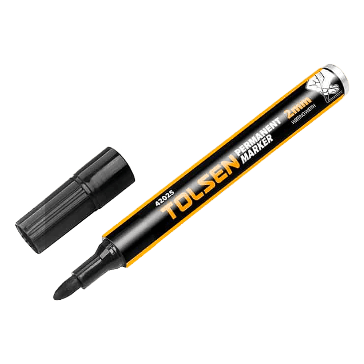 Pilot Permanente Tolsen 42025 143x15mm Negro