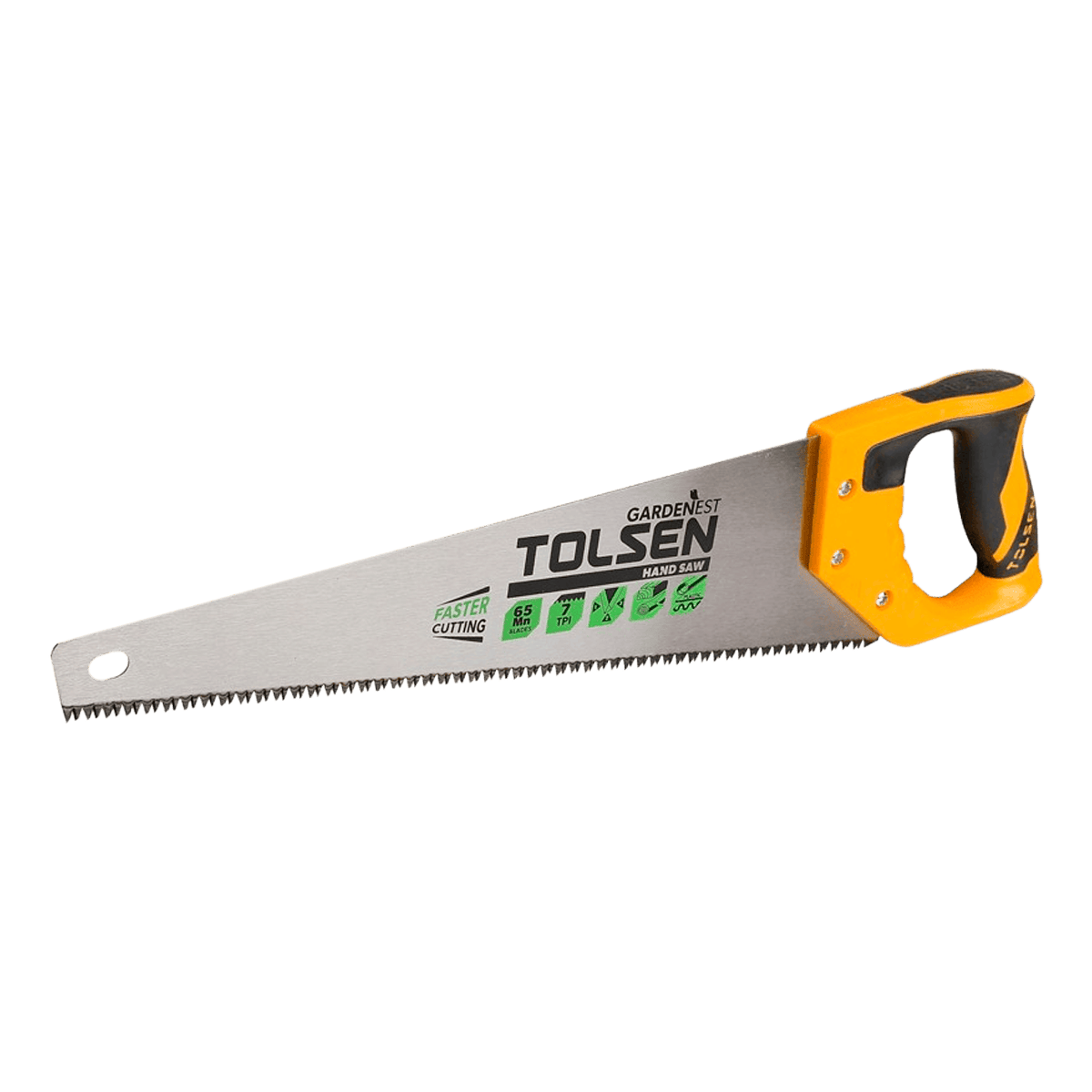 Serrucho manual, Tolsen, 450mm, 18″, 31071
