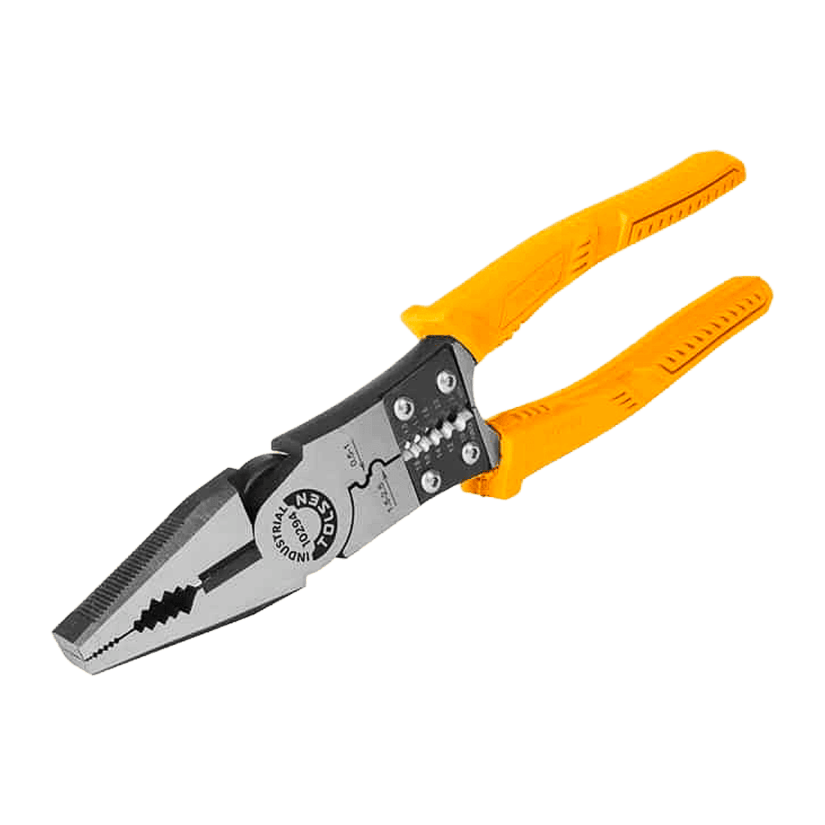 Alicate combinado multifunción, Tolsen, 215mm, 8,5″, acero, mango antideslizante, 10294