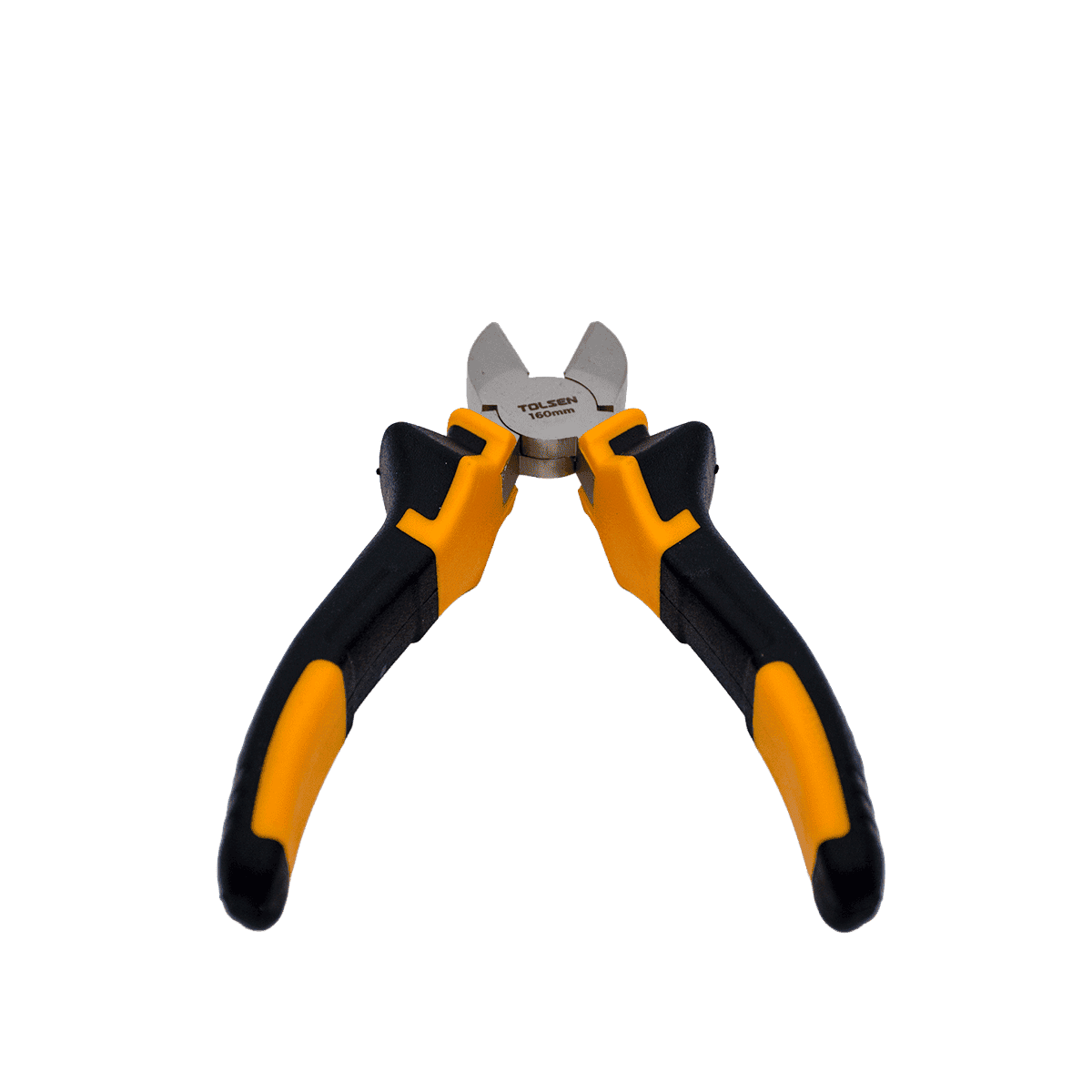 Alicate de corte diagonal, Tolsen, 160mm, 6″, acero forjado, mango antideslizante, 10003