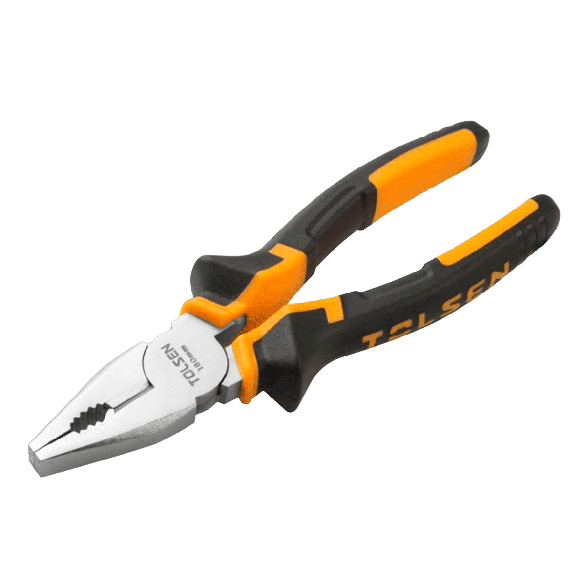 Alicate universal, Tolsen, 200mm, 8″, acero reforzado, mango ergonómico, 10002
