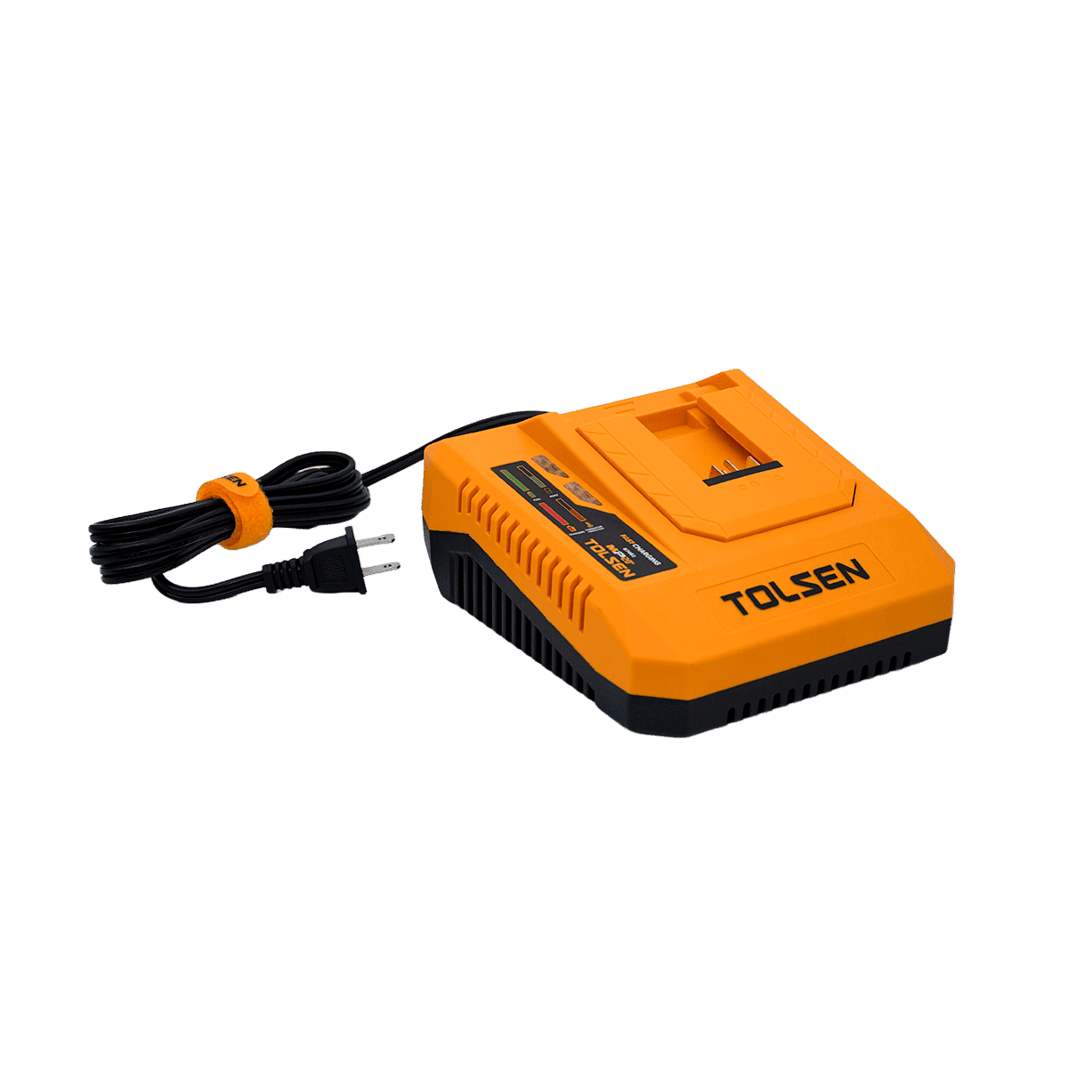 Cargador de baterías, Tolsen, ion de litio, 90W, 87482