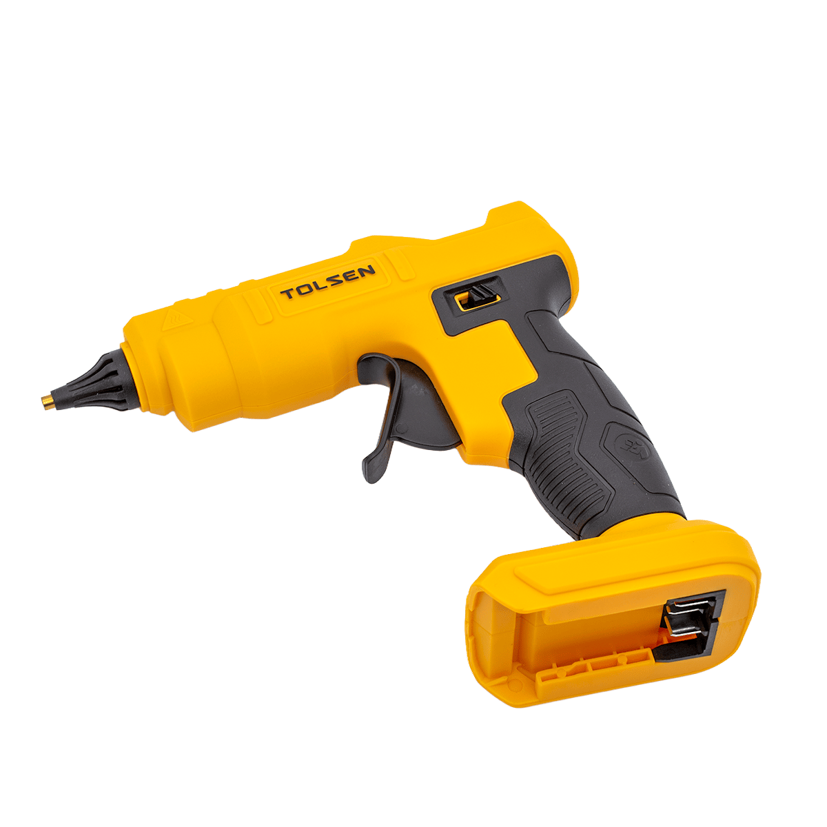 Herramienta Eléctrica Tolsen 87316 Pistola de Silicón Inalámbrica 20 V 60 W sin Batería