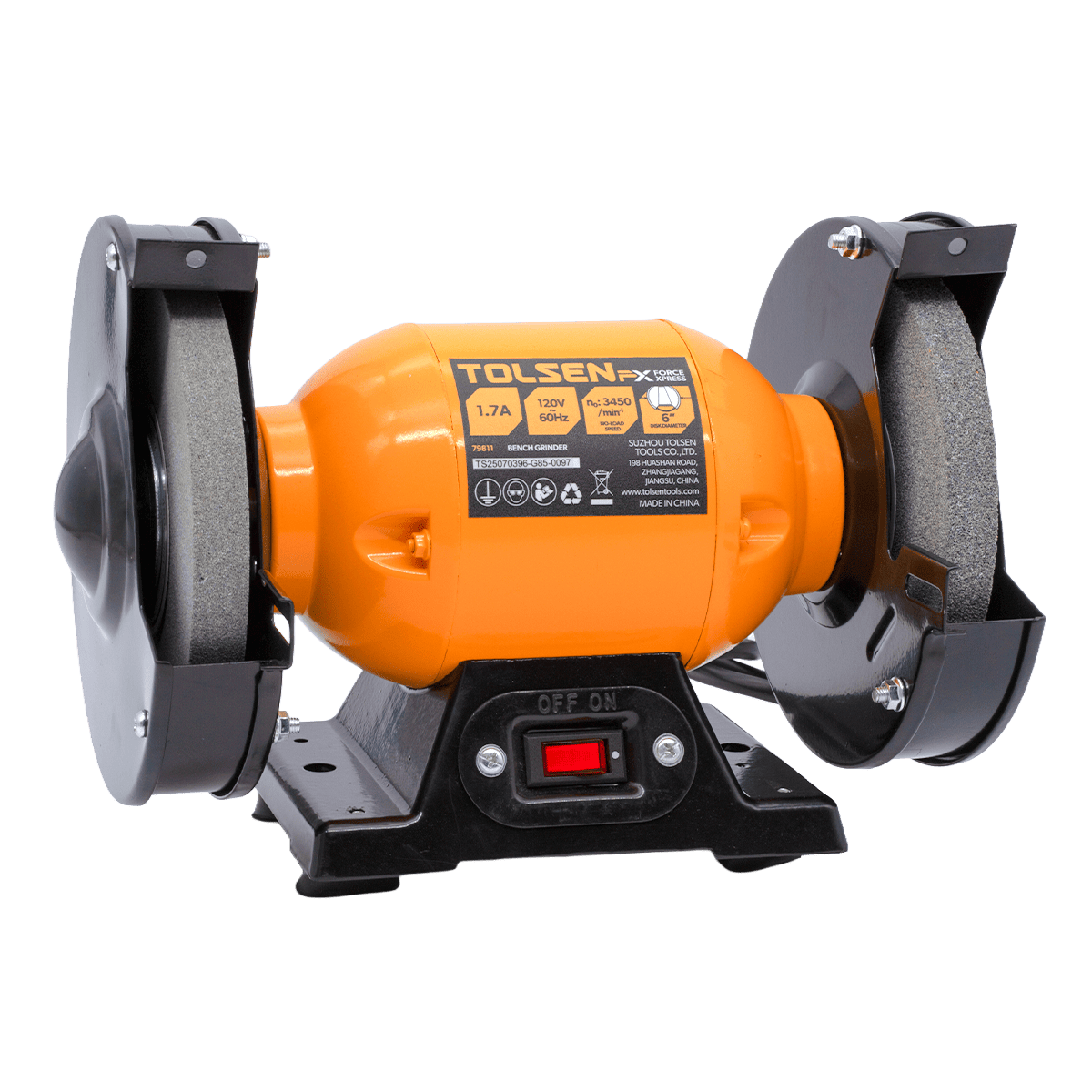 Esmeril de Banco Tolsen 79811 120 V