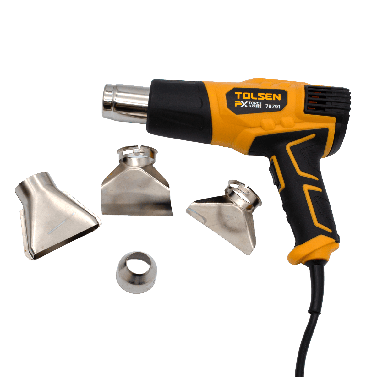 Herramienta Eléctrica Tolsen 79791 Pistola de Calor con Cable 120 V 750-1500 W