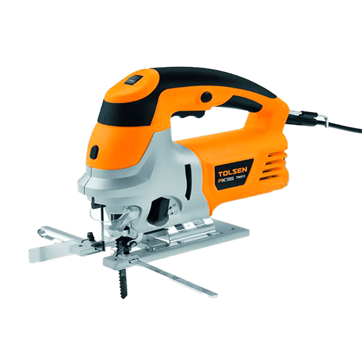 Herramienta Eléctrica Tolsen 79745 Sierra Caladora con Cable 120 V 800 W