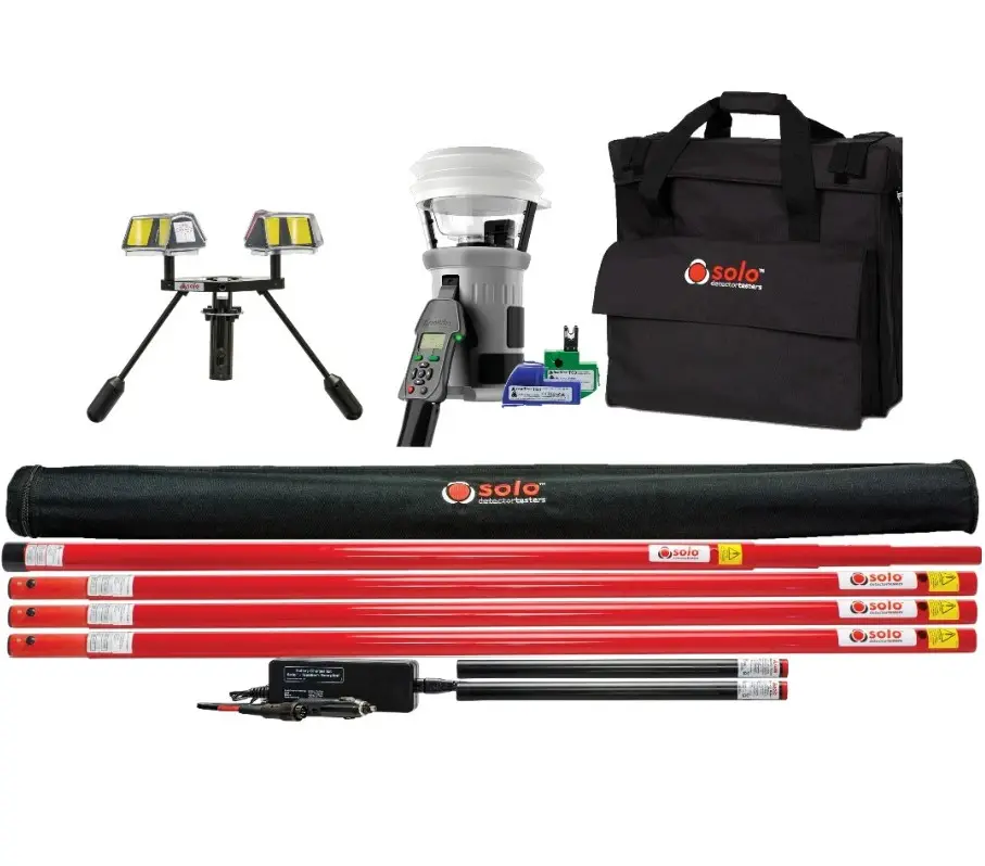 Kit completo tecnico de humo, temperatura y de co 30´