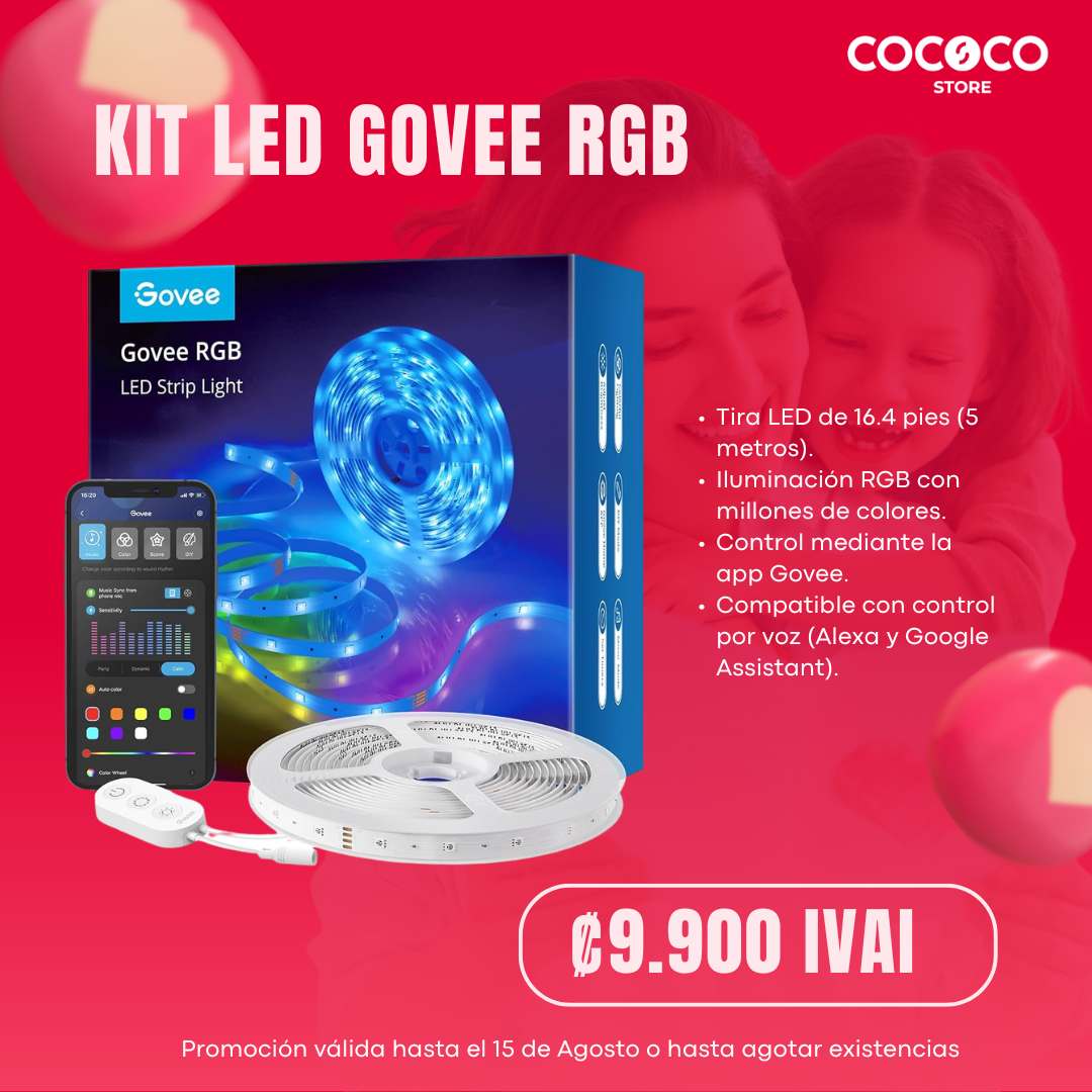 Kit Led Govee Rgb 16.4 Ft Intelligent