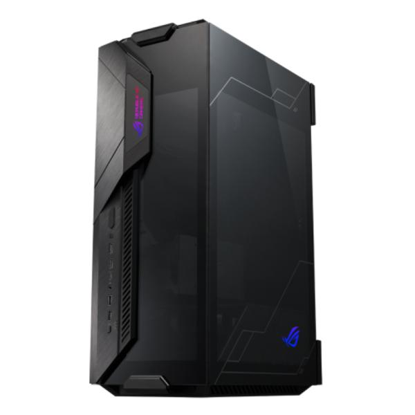 Gabinete para PC ASUS ROG Z11 Mini Tower Mini-ITX Vidrio Templado 2 Ventiladores RGB Negro
