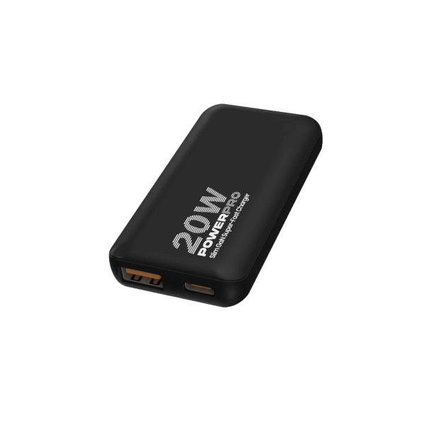 Cargador de Pared GaN Slim Doble Puerto USB-A USB-C PD20W Unno Tekno