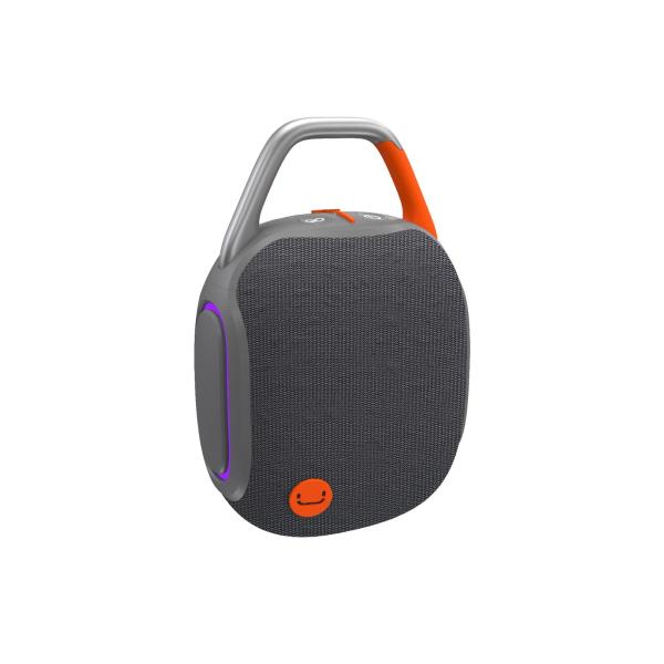 Parlante Unno Hop 15 W Bluetooth TWS RGB Gris