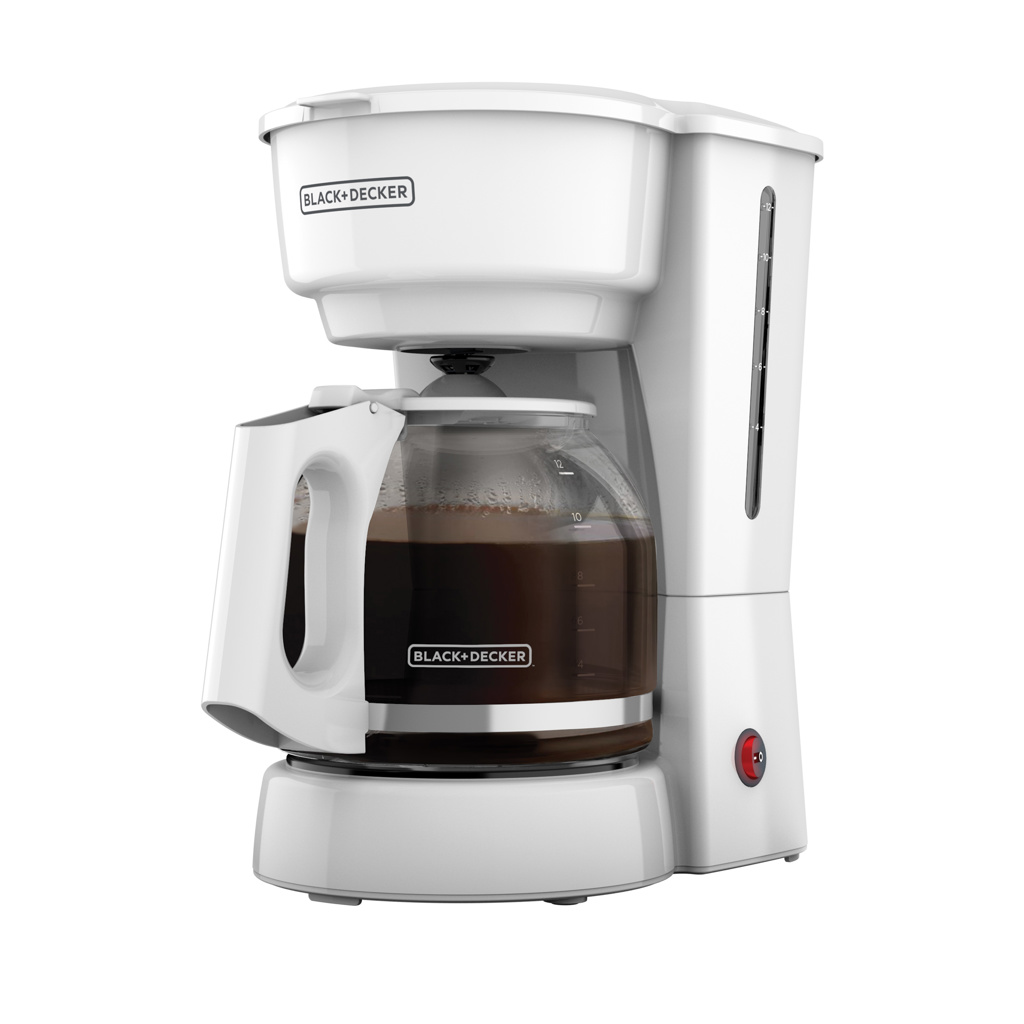 Cafetera Black & Decker CM0916W 12 Tazas Blanco