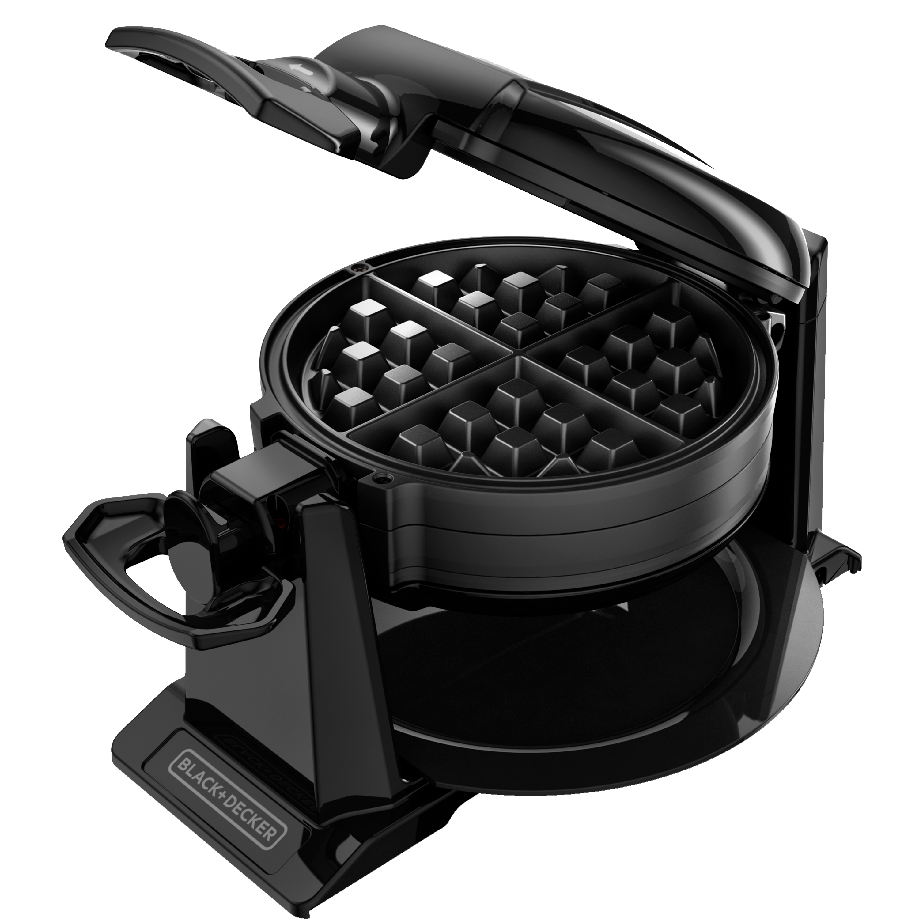 Black + Decker wafflera estilo belga giratoria negra WMD2000B