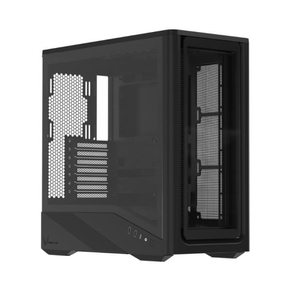 Gabinete para PC Formula V Line Air Power G9 Duo Mid Tower 4 Ventiladores ARGB Negro