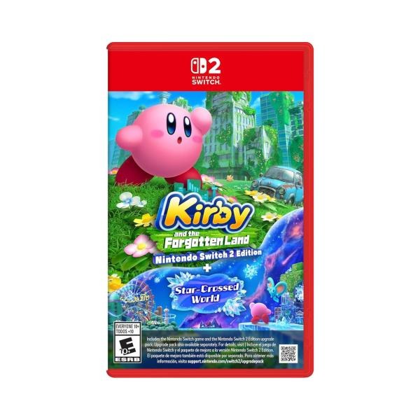 Videojuego Nintendo Switch 2 Kirby and the Forgotten Land + Star-Crossed World