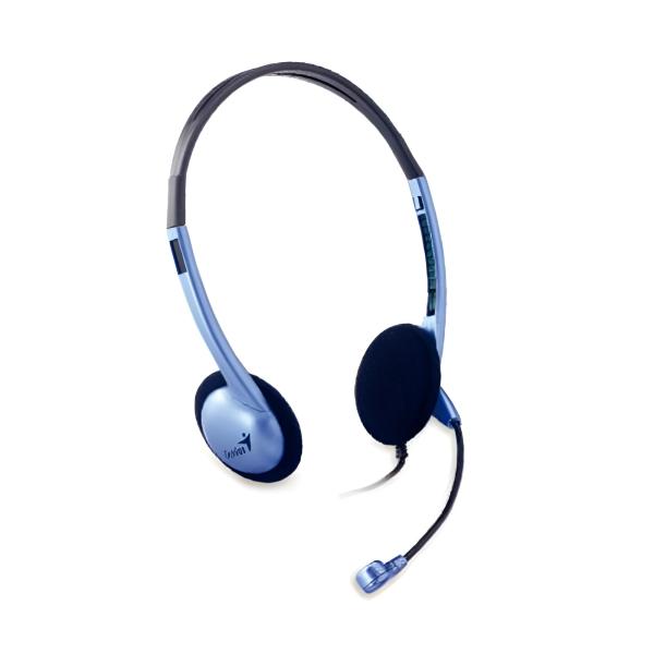 Audífonos Genius HS-02B Diadema 3.5mm Estéreo