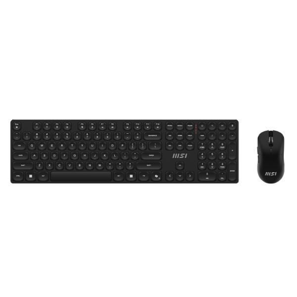 TECLADO Y MOUSE MSI FORGE K210 W INALÁMBRICO 2.4 GHZ INGLES S11-43CE202-Y92