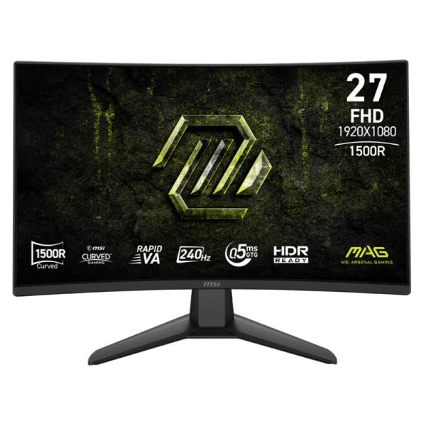 Monitor MSI MAG 274CF X24 27″ FHD 240Hz VA Curvo