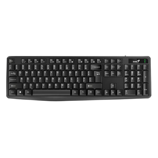 Teclado Genius KB-117 Membrana USB Completo