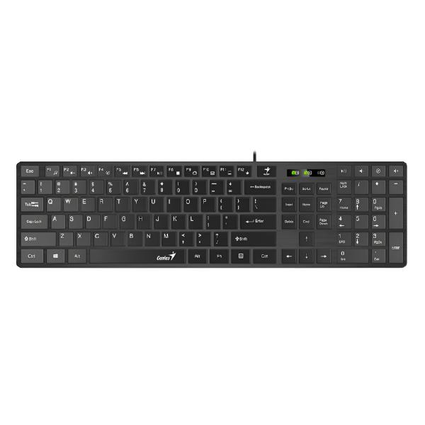 Teclado Genius Slimstar 126 Membrana USB Completo
