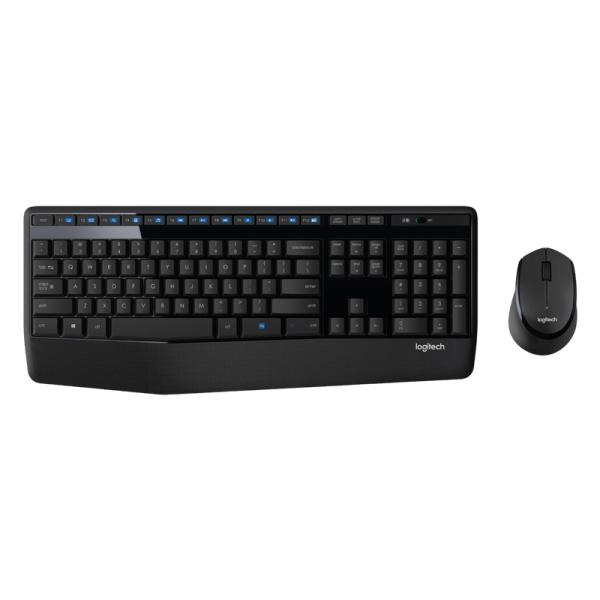 Combo Teclado y Mouse Logitech MK345 Inalámbrico 2.4GHz Español Negro