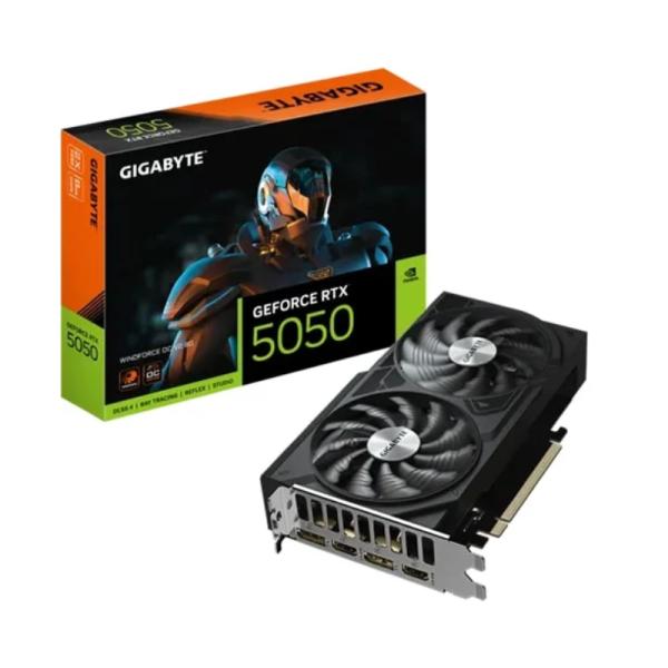 Tarjeta Gráfica Gigabyte Windforce OC V2 RTX 5050 8 GB GDDR6