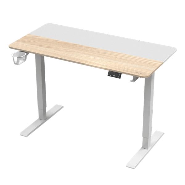 Escritorio AeroCool Ezly Loft Gaming Altura Ajustable Eléctrico 120x60cm Blanco