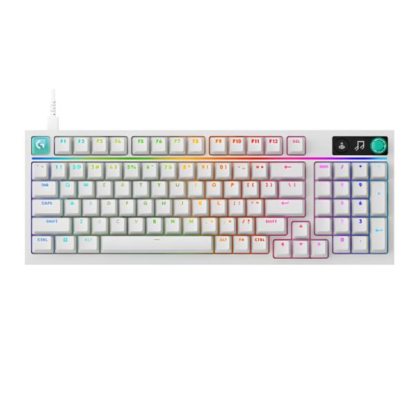TECLADO GAMING RGB LOGITECH G316 X 98 MECÁNICO USB ALAMBRICO INGLÉS 920-014226