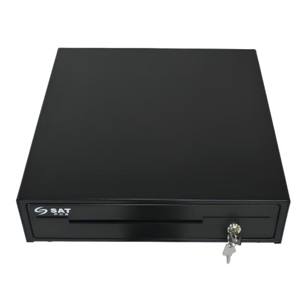 Equipo POS SAT America SAT RS130 Gaveta de Dinero 4 Billetes 8 Monedas RJ11