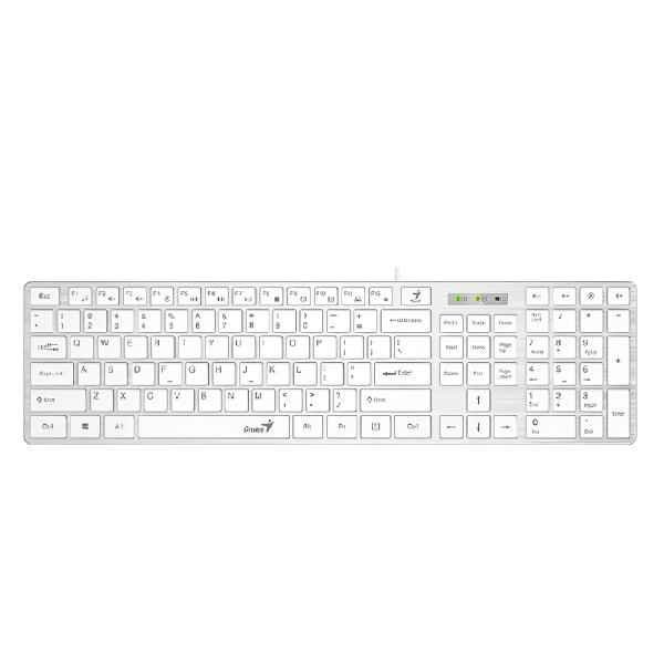 Teclado Genius Slimstar 126 Membrana Completo USB