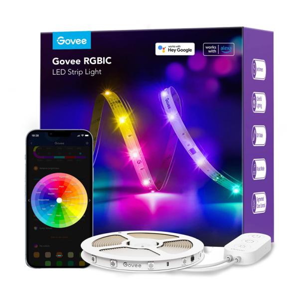 Tira LED Govee H618A1D1 RGBIC WiFi + Bluetooth