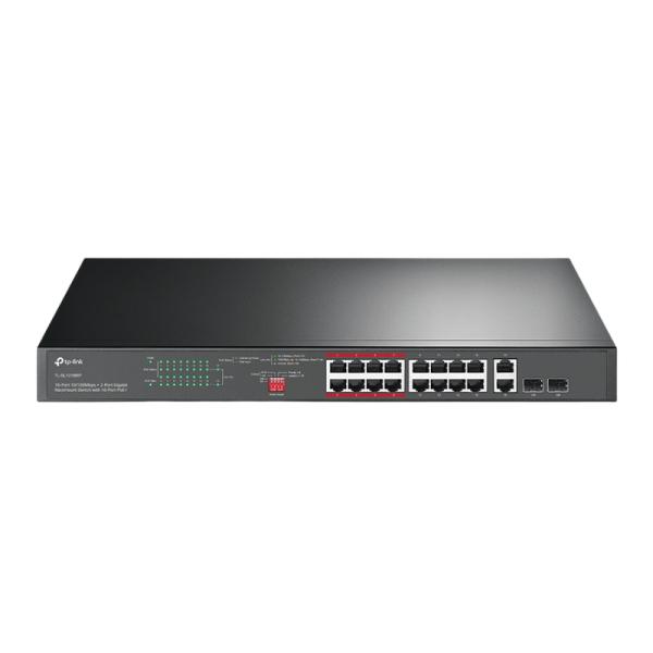 Switch TP-Link TL-SL1218MP(UN) 18 Puertos POE+ No Administrable