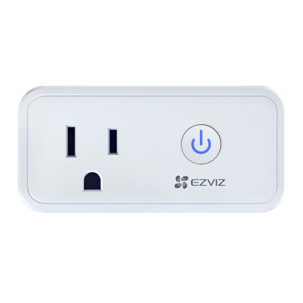 Enchufe Inteligente EZVIZ CS-T30-10B-US WiFi 1600 W 10A Monitoreo de Energía Alexa y Google
