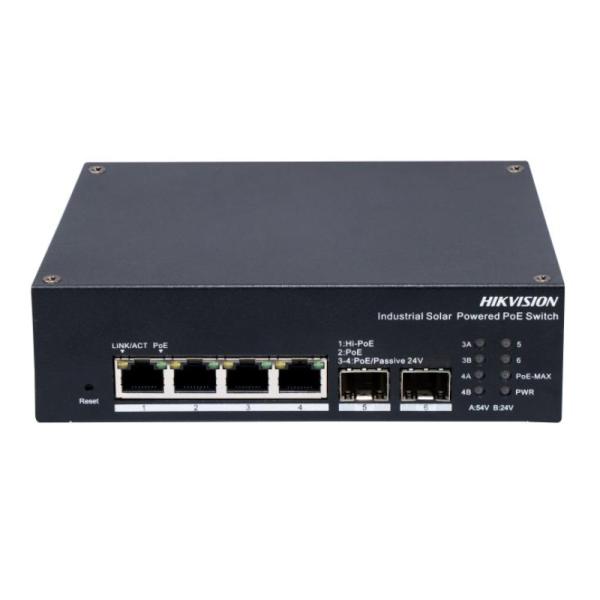 Switch Hikvision DS-3T1506HP-EI-UPS Gigabit POE 120 W Administrable 2 SFP