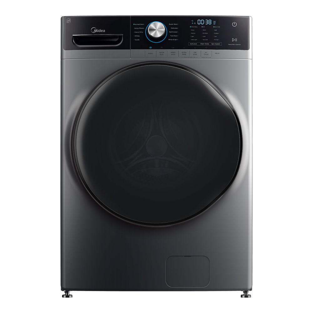 Lavadora Midea MH04W45/S-CA Carga Frontal 21 kg Plateado