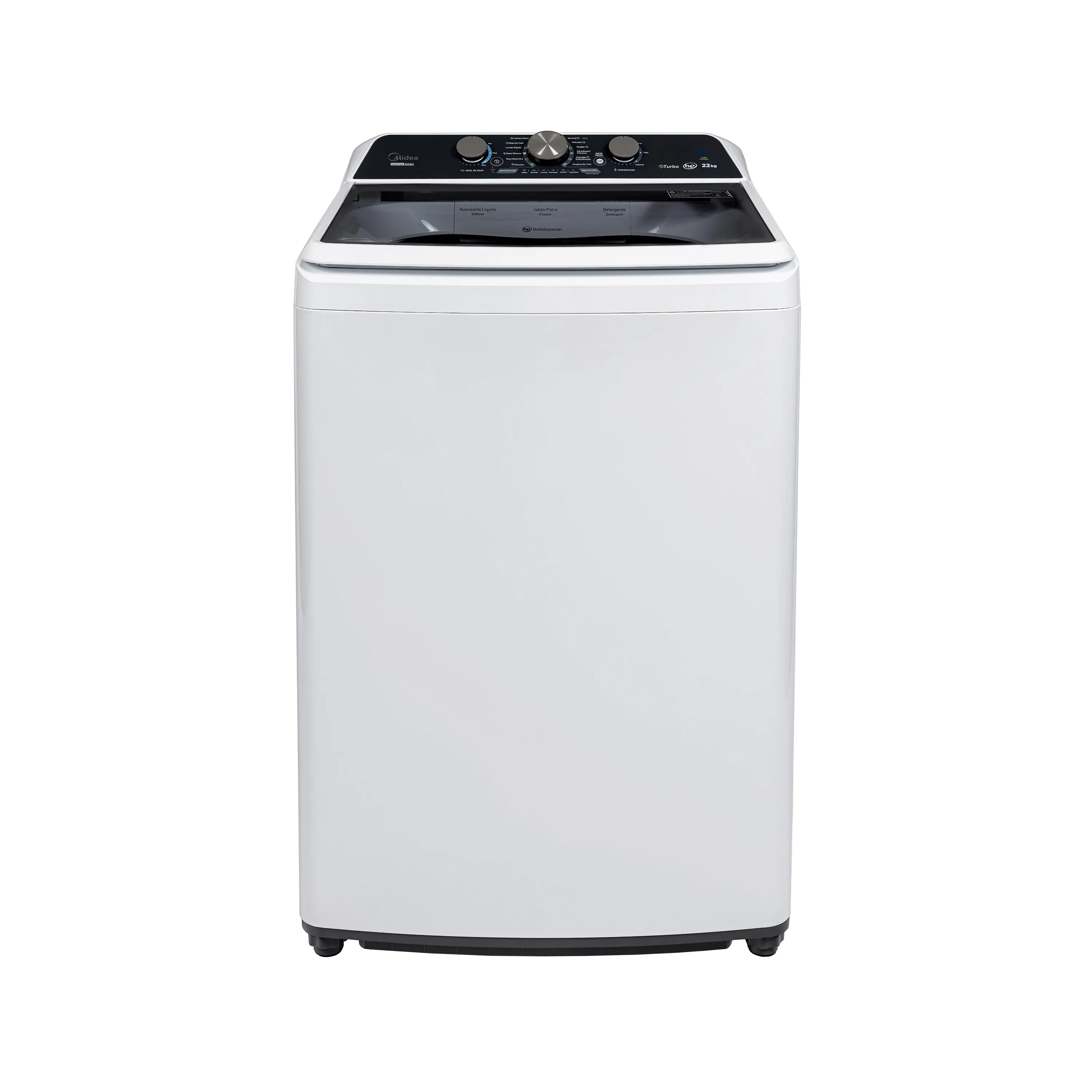 Lavadora Midea MA500W22/W Carga Superior 22 kg Blanco