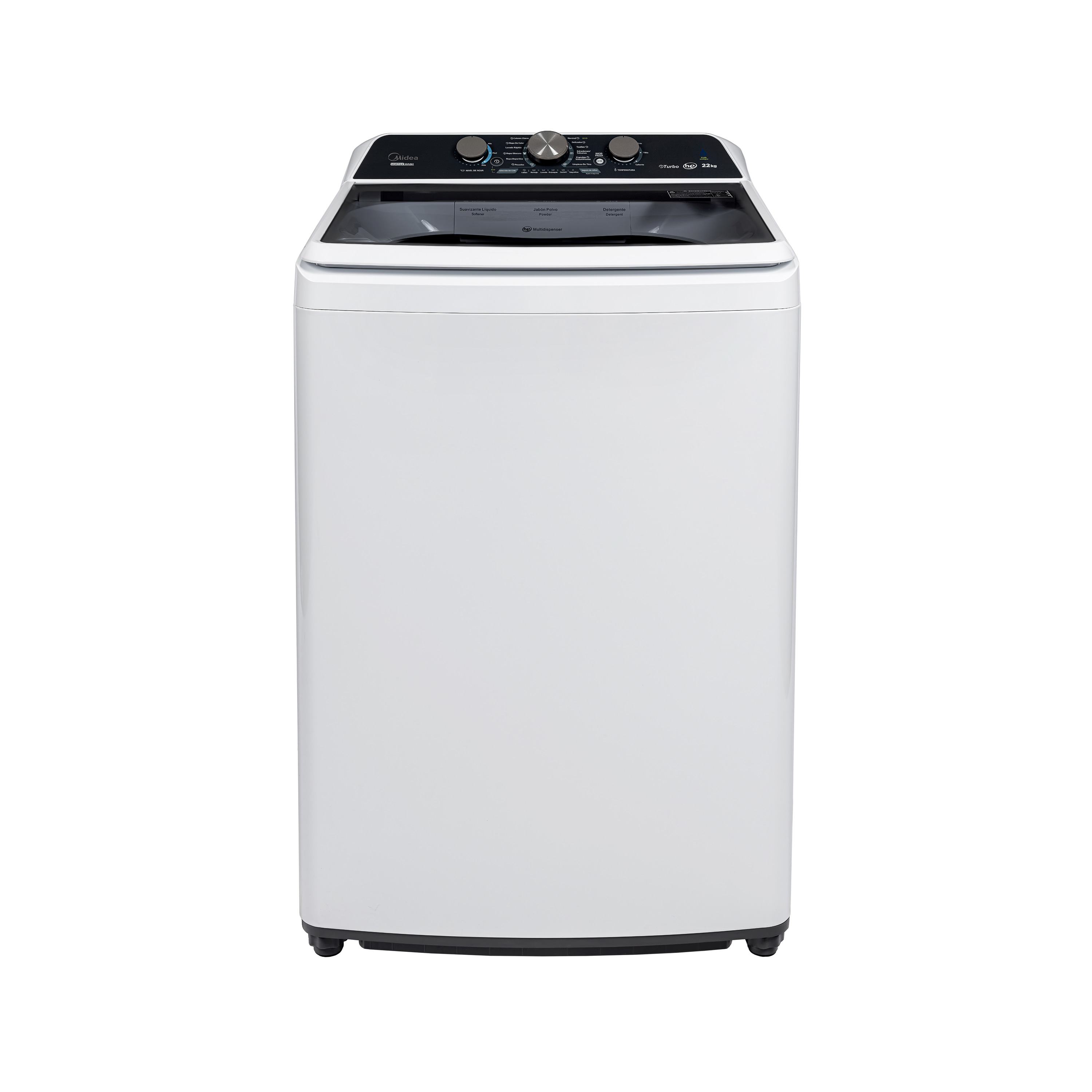 Lavadora Midea MA500W22I/W-CA Carga Superior 22 kg Blanco