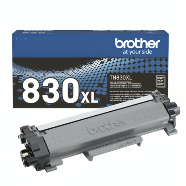 Tóner Brother TN830XL Negro Alto Rendimiento