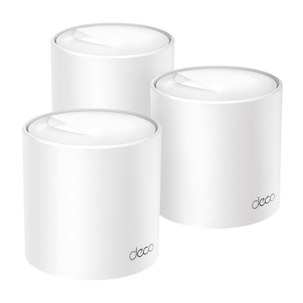 Router WiFi TP-Link Deco X50 Mesh WiFi 6 AX3000 Doble Banda 3000Mbps 3 Pack