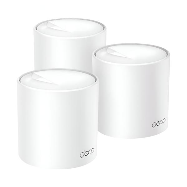 Router WiFi TP-Link Deco X10 Mesh WiFi 6 AX1500 Doble Banda 1500Mbps 3 Pack