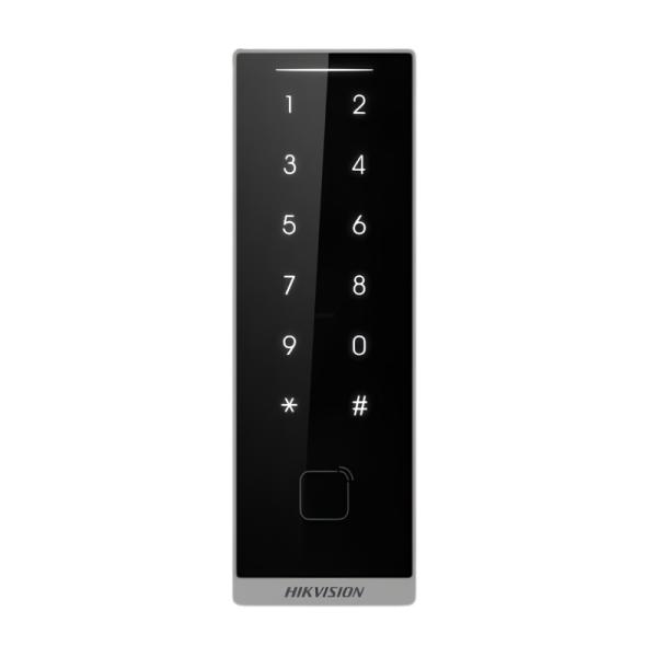 Control de Acceso Hikvision DS-K1105EMKB Tarjeta + PIN 125kHz + 13.56MHz 12 V