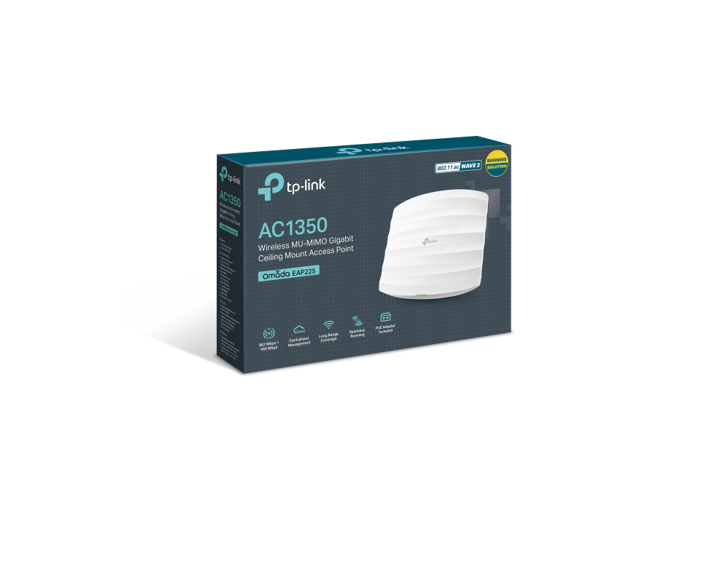 Access Point TP-Link TL-EAP225 AC1350 Doble Banda Interior Pared/Techo