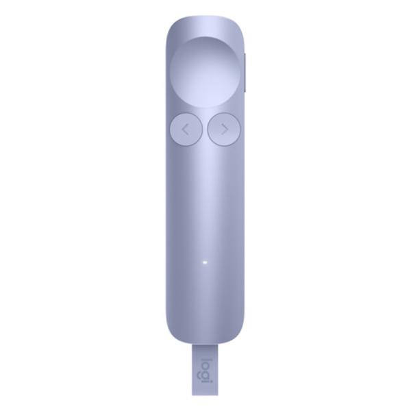 Presentador Logitech Spotlight 2 Láser Bluetooth + USB-C 30m Lila