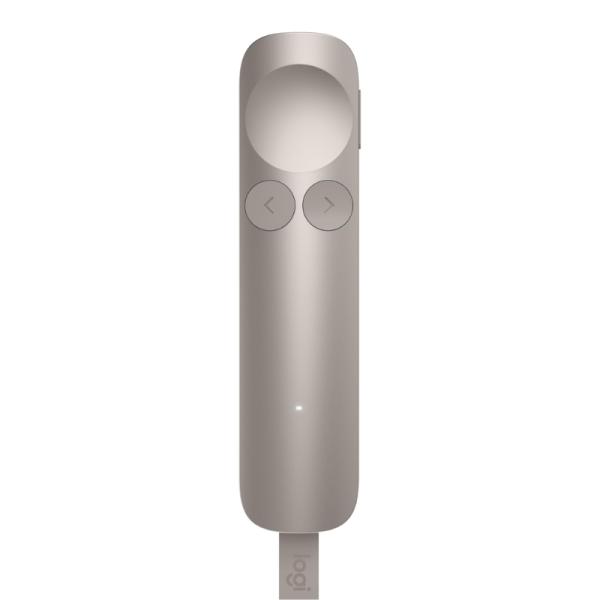Presentador Logitech Spotlight 2 Bluetooth + USB-C 30m 3 Botones Beige