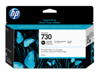 HP 730 - 130 ml - Photo Negro - original - DesignJet - cartucho de tinta - para DesignJet SD Pro MFP, T1600, T1600dr, T1700, T1700dr, T1708, T1708dr, T2600, T2600dr