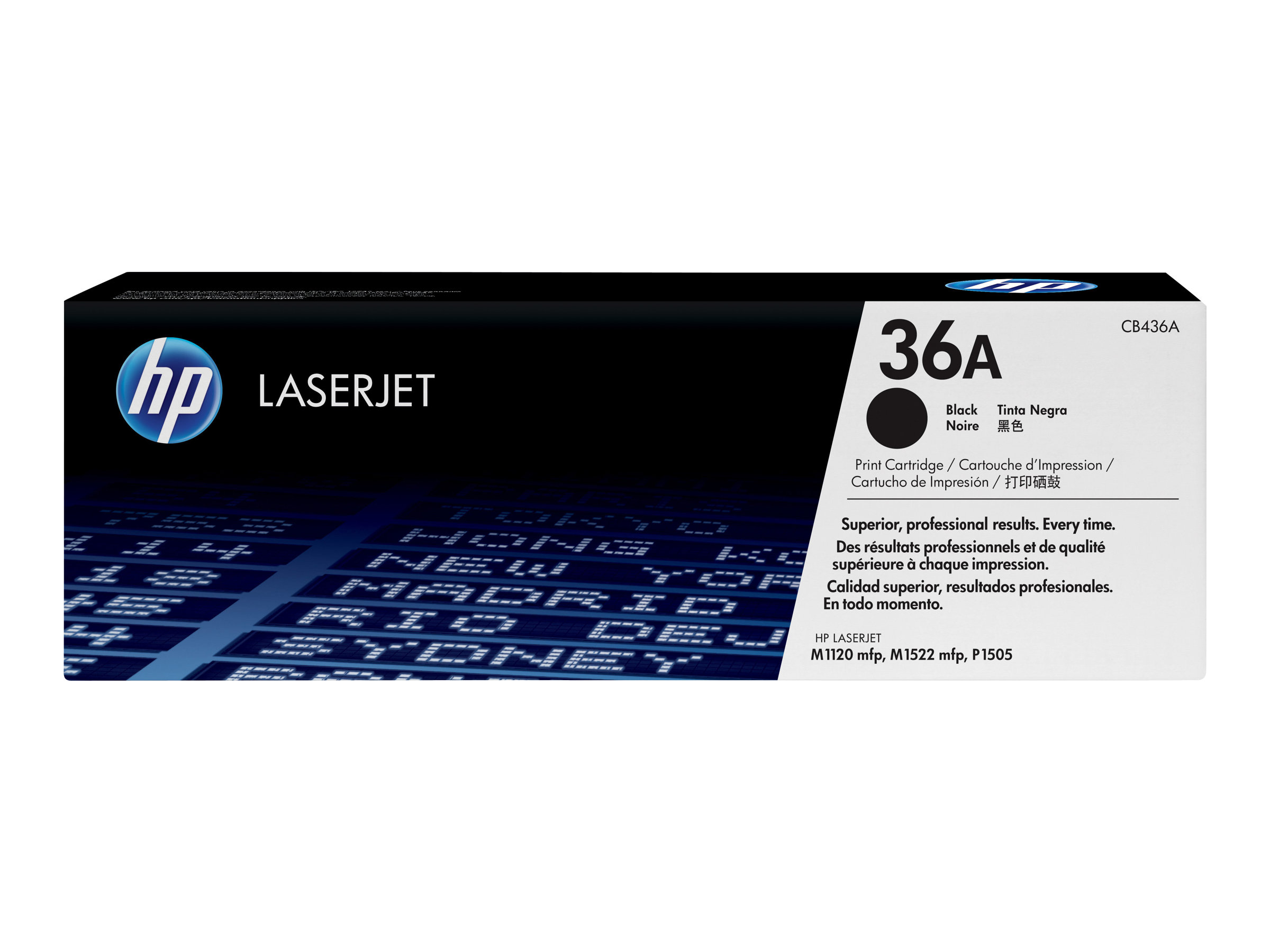 Tóner HP 36A CB436A Negro 2.000 Páginas