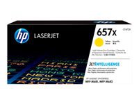 Tóner HP 657X CF472X Amarillo Alto Rendimiento 23.000 Páginas