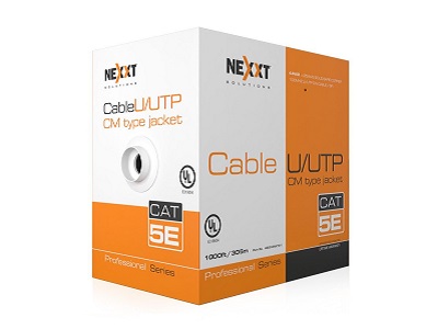 Cable de Red Nexxt Professional Cat5e UTP 305m 24AWG Azul